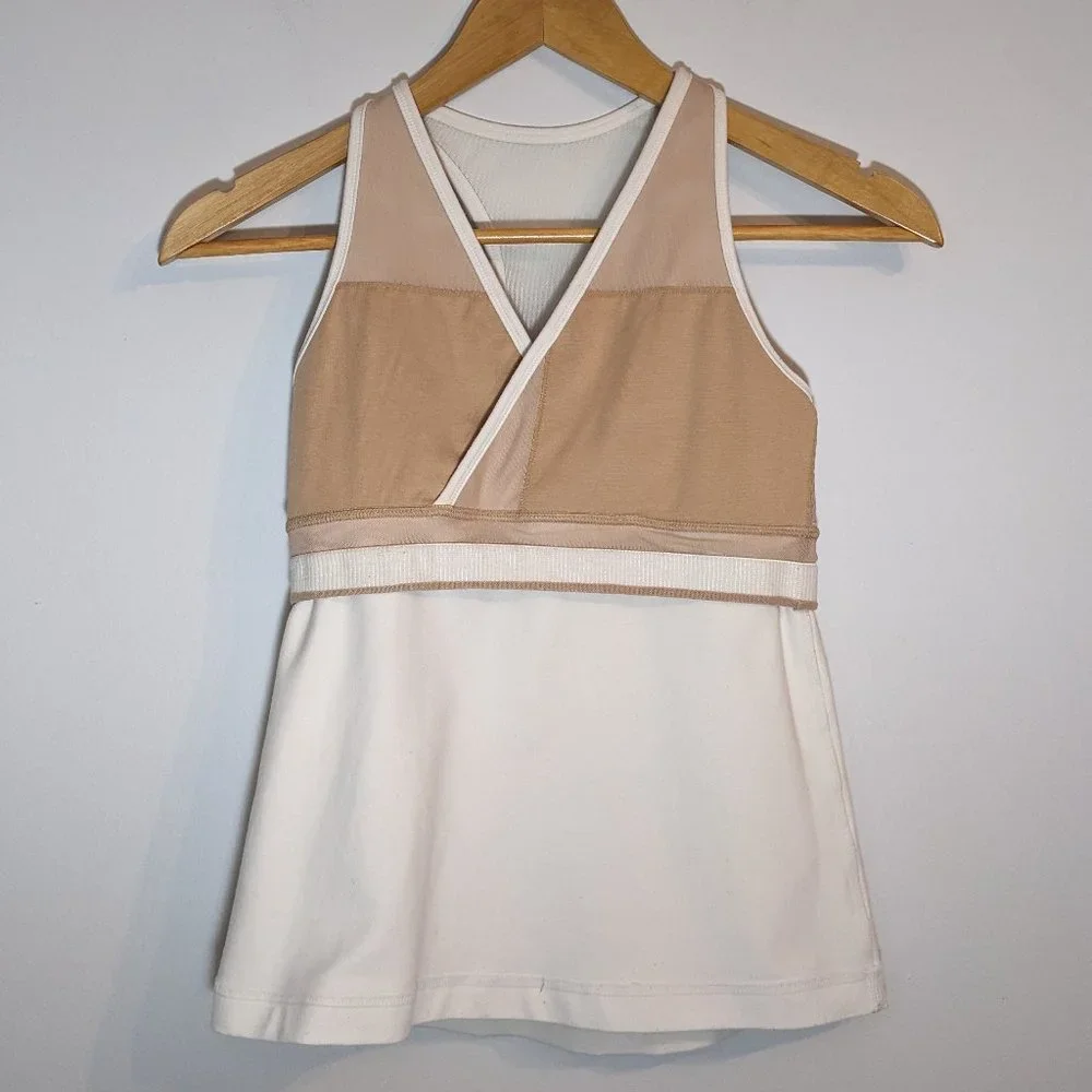 Lululemon Cross-front, Mesh Racerback Tank - Picture 5 of 16